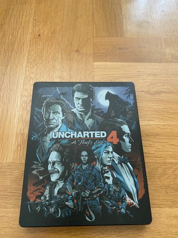 uncharted 4 a thief's end steelbook